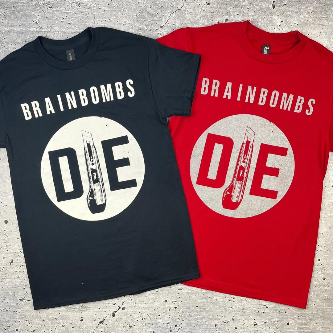 Brainbombs DIE shirt BLACK