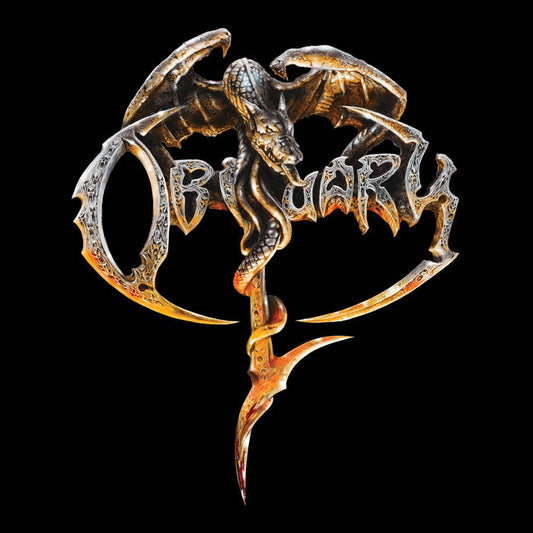 Obituary - Obituary (Halloween Orange and Black Galaxy Merge) LP