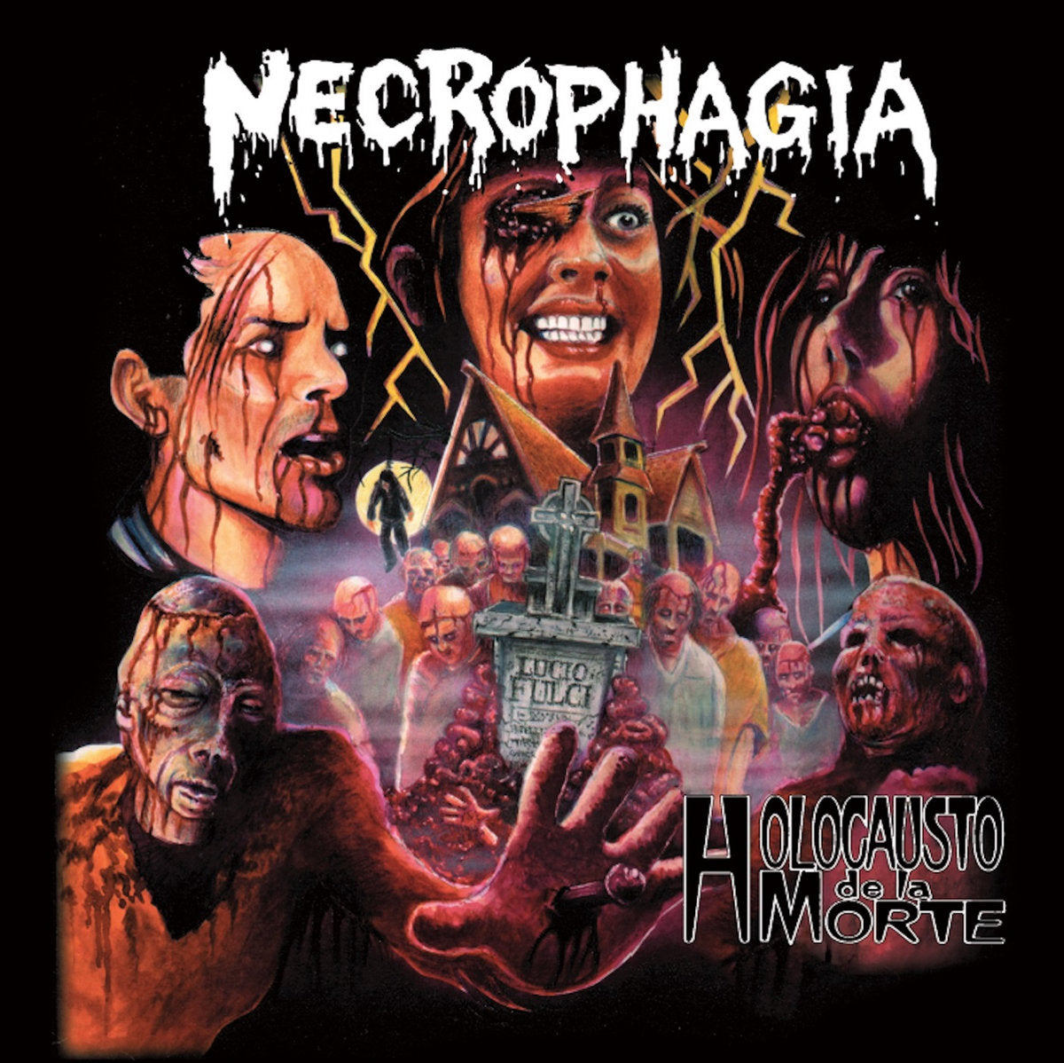 Necrophagia - Holocausto de la Morte LP