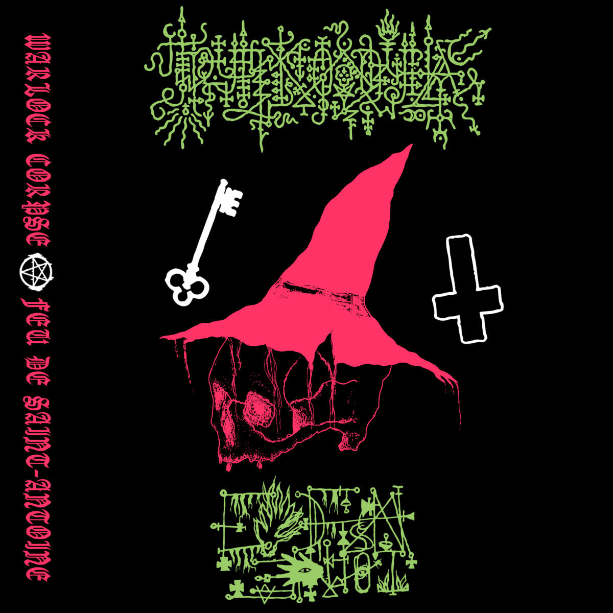 Warlock Corpse X Feu de Saint-Antoine - Split 12"