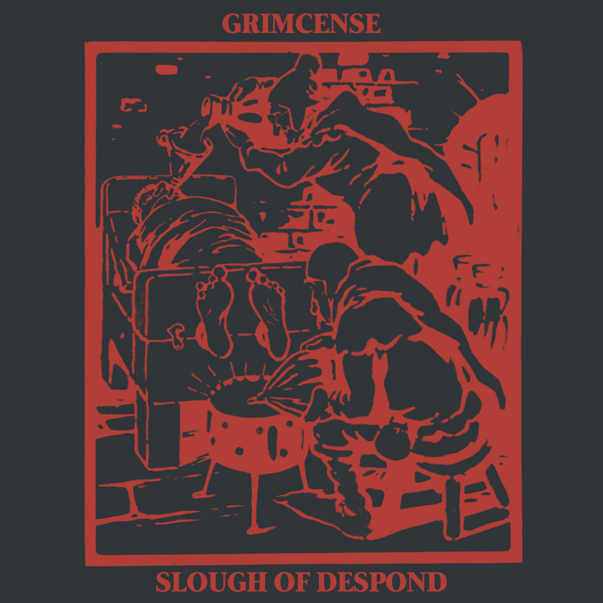 GRIMCENSE - SLOUGH OF DESPOND 7"