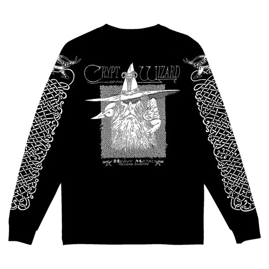 Crypt of the Wizard - Thee Wizard! Long Sleeve'd