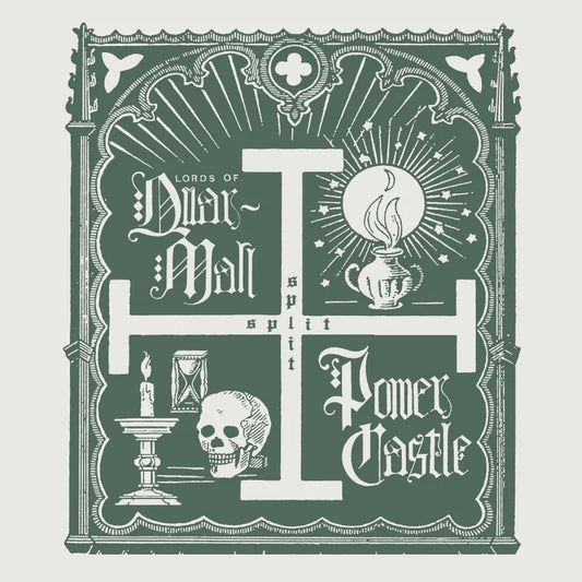 Lords Of Quarmall / Power Castle - Split LP Black Vinyl