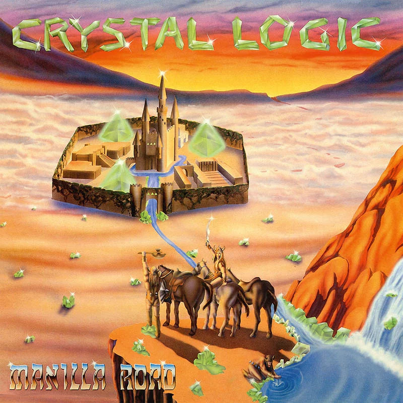 MANILLA ROAD - Crystal Logic LP (Gold)