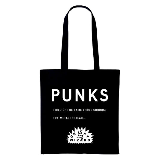Crypt of the Wizard - Punks tote