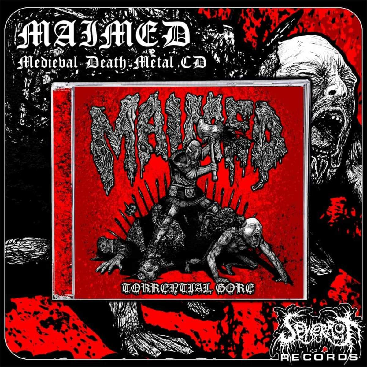 Maimed (UK/US) - Torrential Gore CD