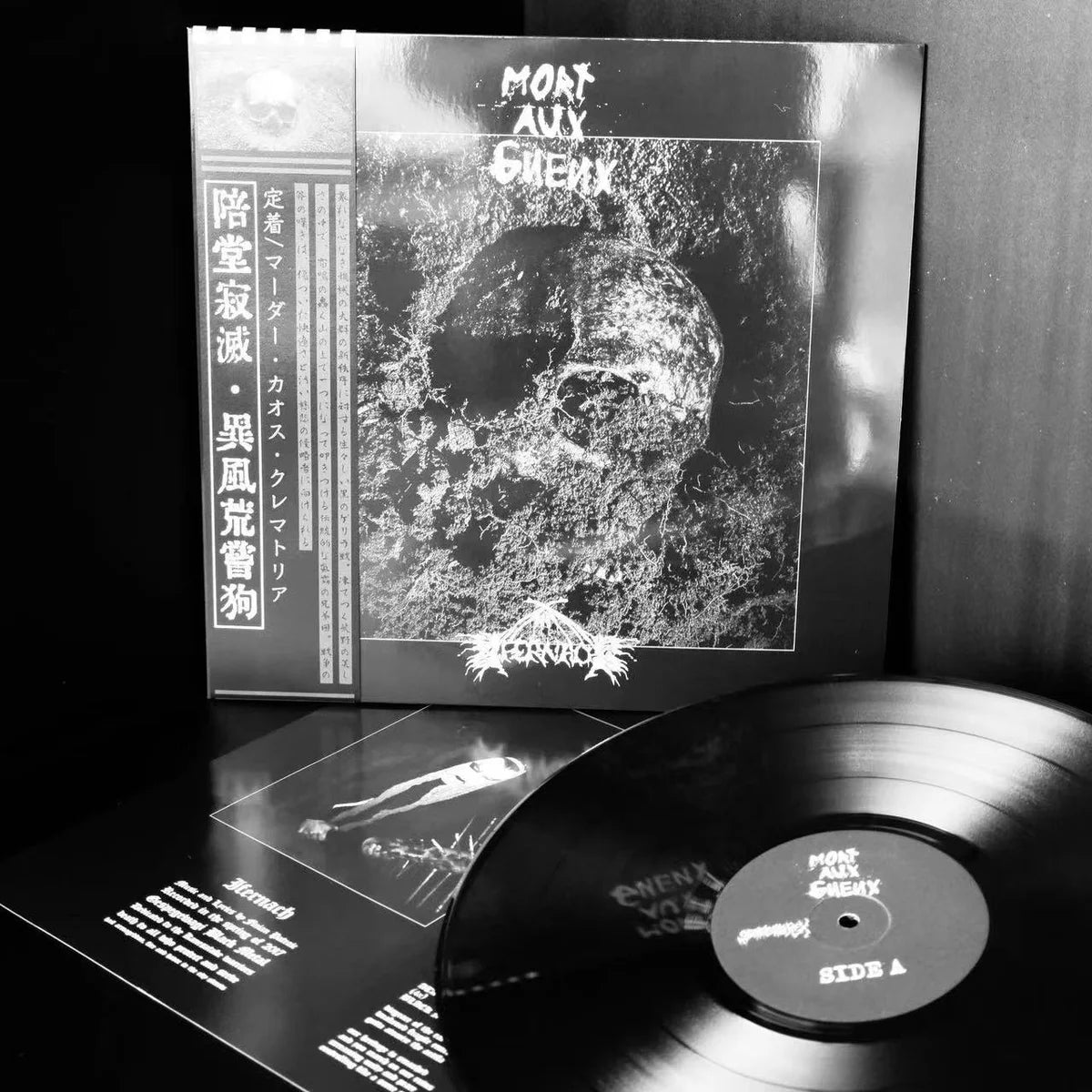 WAXGOAT273 IFERNACH/MORT AUX GUEUX (CAN) - MURDER CHAOS CREMATORIA/L' ENRACINEMENT - LP