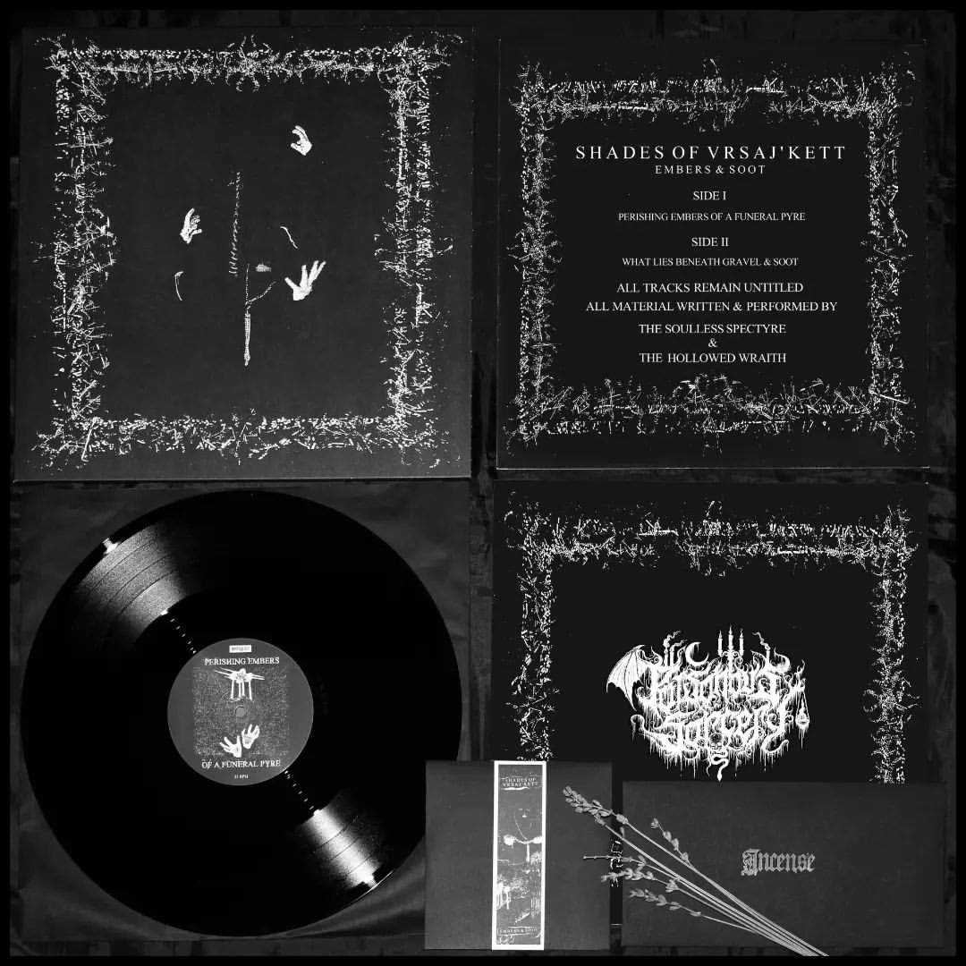 SHADES OF VRSAJ'KETT "Embers & Soot" LP [SORCERY-027]