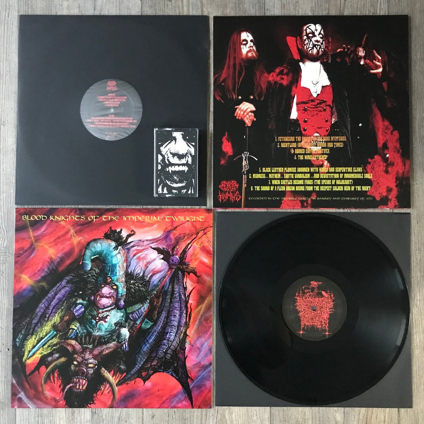 Blood Knights of the Imperial Twilight - S/T LP + Cassette