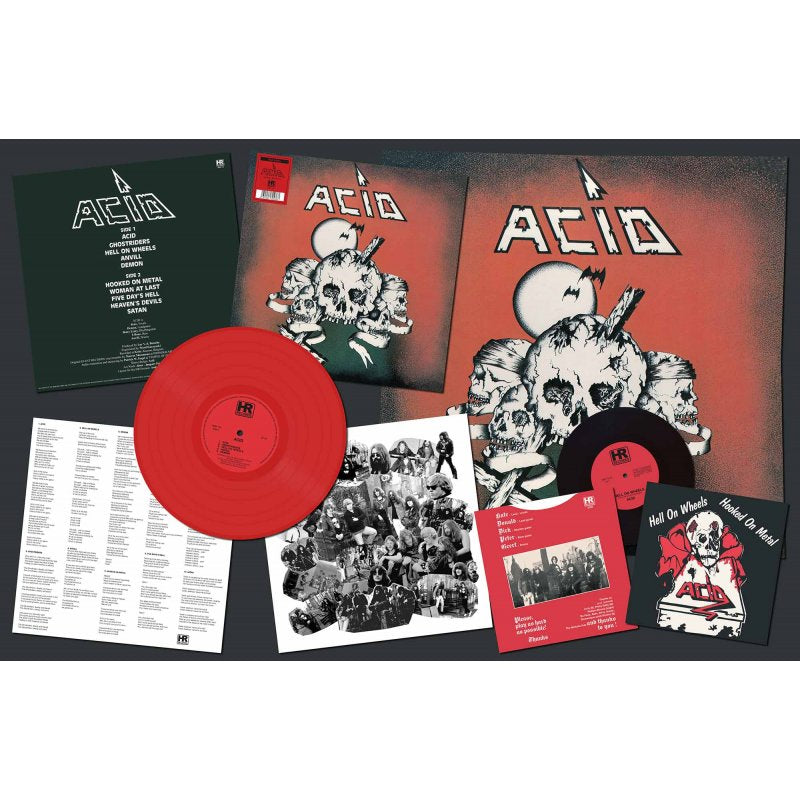 ACID - s/t LP + 7" (Red Vinyl)