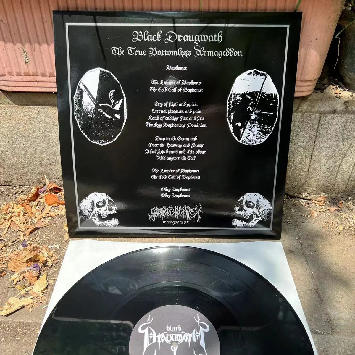 WAXGOAT237 BLACK DRAUGWATH (RUS) - THE TRUE BOTTOMLESS ARMAGEDDON - LP