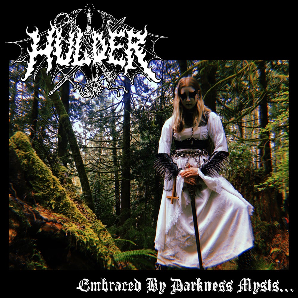 Hulder - Embraced by Darkness Mysts 7" (CLEAR TRANSPARENT VINYL)