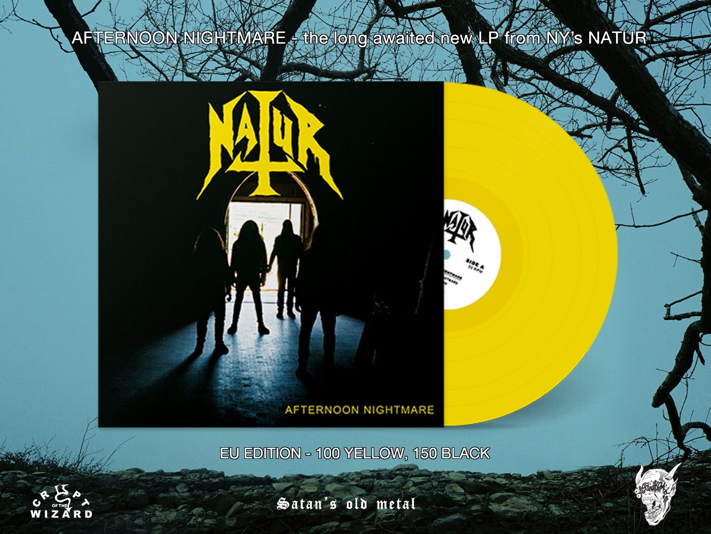 Natur - Afternoon Nightmare (Yellow Vinyl)