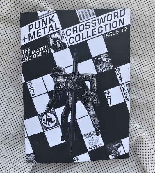 Punk + Metal Crossword Collection Issue 2 Fanzine