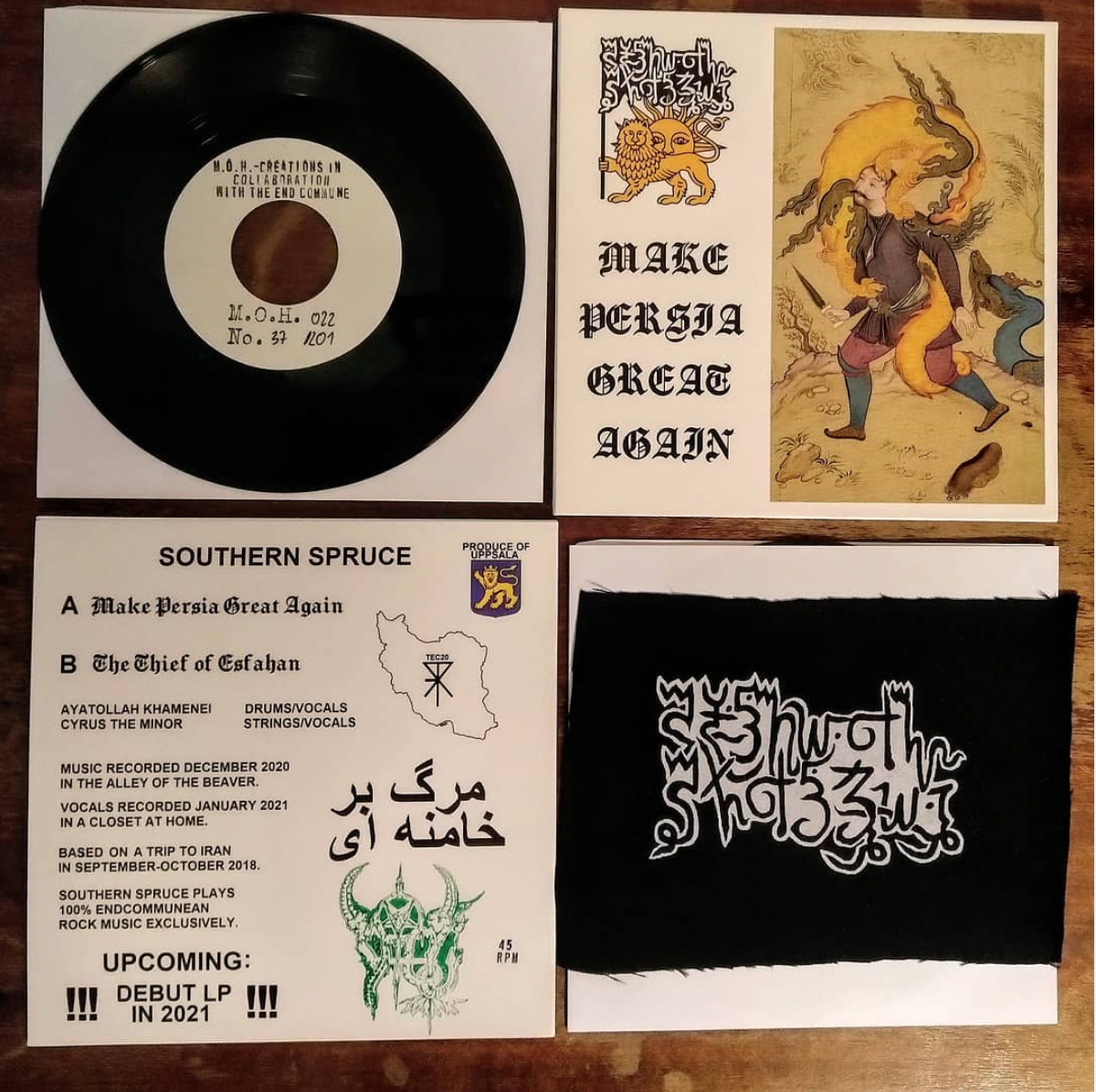 Southern Spruce – Make Persia Great Again EP + Patch