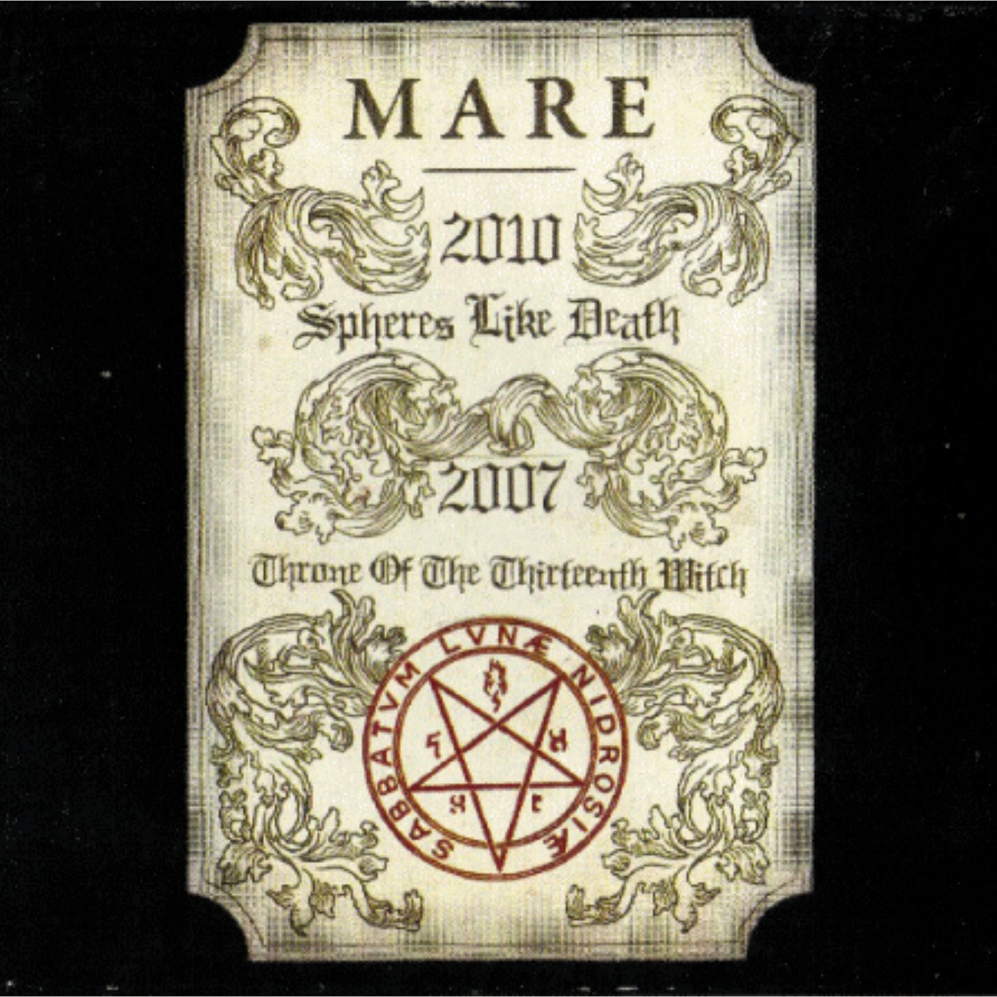 Mare - Spheres Like Death (Smoke Red Vinyl)
