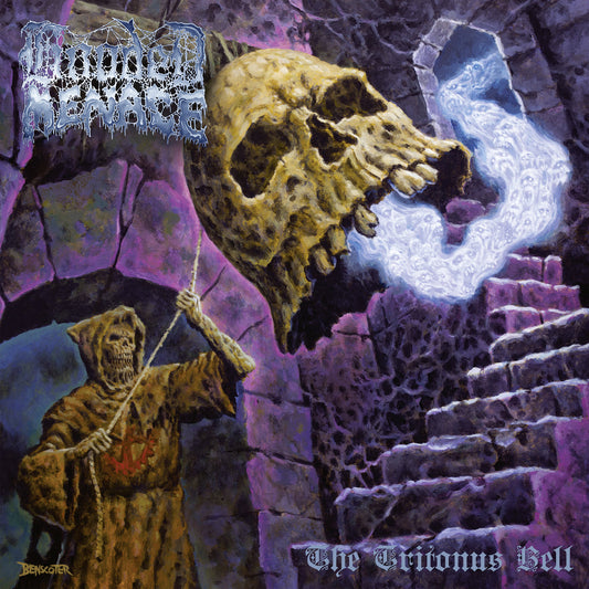 Hooded Menace - The Tritonus Bell (Gatefold Yellow & White marbled vinyl)