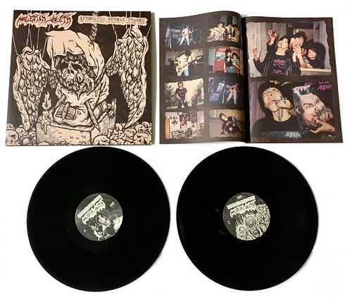 MESSIAH DEATH "Invocated unholy tracks” gatefold 2xLP + 24 page colored booklet (black)