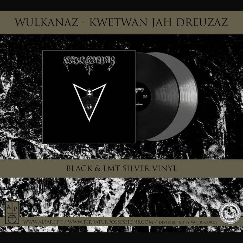 Wulkanaz - Kwetwan Jah Dreuzaz  (Black Vinyl)